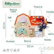 Lilliputiens koka saimniecības manipulācijas dēlis 9 m Drewniana Tablica Manipulacyjna Farma