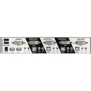 Lindy 4 portu Dvi-I vienas saites Kvm Port Single Link