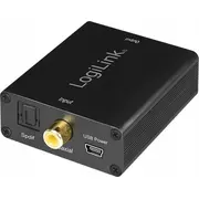 Logilink Av signāla pārraides sistēma Audio-Converter Digital zu Analog 3.5Mm/Spdif/Coax System przekazu Audio-Konverter