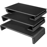 Logilink Monitorerhöhung. zusammenklappbar. schw.