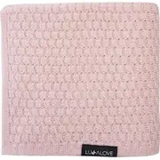 Lullalove Premium merino sega/swaddle pūderrozā Kocyk/Otulacz pudrowy