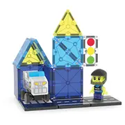 Magna-Tiles magnētu konstruktora komplekts Police Patrol. Magnet constructor set pcs