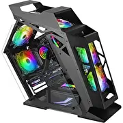 Mars Gaming Mc61 datora lieta M-Atx Fan Argb Chroma Computer case 4X