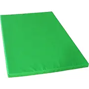 Master Comfort Line R80 viendaļīgs vingrošanas matracis 150 cm x 100 5 zaļš Materac gimnastyczny zielony