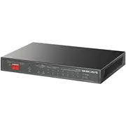 Mercusys Switch Ms110Gmp bez ventilatora switch 10Xgbe.8Xpoe.111W.fanless