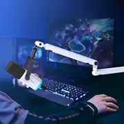 Mikrofona somas dinamiskais pētījums finena Tam8W Xlr/Usb ar pantogrāfu Mikrofon Fifine studyjny dynamiczny pantografem