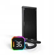 Montech Hyperflow Digital 240 Black ūdens dzesēšanas Aio komplekts Wodne zestaw