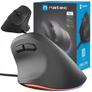 Natec Crake 2 Pro Black Nmy-2272 pele Mysz czarna