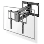 Nedis Tvwm5880Bk televizora stiprinājums 190.5 cm 75 melns Uchwyt do czarny