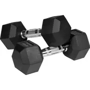 Nemiernieku hanteles Rba-2325 gumijots 2 x 6 kg Rebel Hantle gumowane