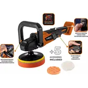 Neo Brushless bezvadu pulētājs Energy 18V. Li-Lon. M14 150 mm. 800-2300 min-1. bez akumulatora 04-602 Polerka akumulatorowa bezszczotkowa