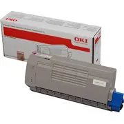 Oki toneris 44318606 fuksīna oriģināls Toner Magenta