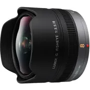 Panasonic Lumix G 4/3 8 mm F/3.5 objektīvs Obiektyw