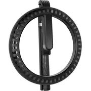 Pašbildes stick Logilink viedtālrunis-Ringlicht m.Selfie-Stick-Stativ.DM 20Cm Selfie Smartphone-Ringlicht