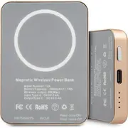 Powerbank Guess Magsafe Gupbmsvslg 3000Mah zelts