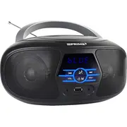 Prime3 Abb11Bt radio atskaņotājs melns Radioodtwarzacz czarny