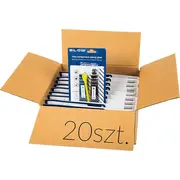 Pūšanas līmes pistole 91-485 Divkomponentu epoksīda līme 2X10Ml trieciens Pistolet do kleju Blow Klej epoksydowy blow 20Szt