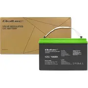 Qoltec Gel akumulators 12V 100Ah Akumulator