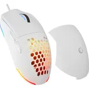 Rampage Blink Mouse Mirgot-Baltā Mysz Blink-White