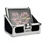 Relop 80 ierakstu lieta melnā krāsā Reloop Record Case Black
