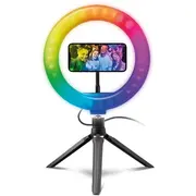 Sbs Mobile zvana gaisma. melns. viedtālrunis Lampa Teselfiringclip10Rgb. Black. Smartphone