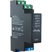 Shelly Home Relais Pro 2Pm Wlan Lan Schaltaktor Max. 25A Bt Darbības funkcija Messfunktion