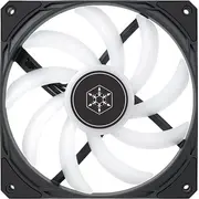 Silverstone Sst-As140B-Argb gaisa plānāks 140 Pwm ventilators melns Air Slimmer wentylator czarny