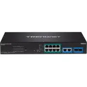 Slēdzis Trendnet Tpe-3012Ls slēdzis Switch