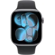 Viedpulkstenis Apple Watch 11 Gps mobilais 46 mm Space Grey Alu Sport Band M/L Purple Mfca4Mp/A Smartwatch Cellular 46Mm Fioletowy