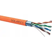 Solarix instalācijas kabelis Cat5E Ftp Lsohfr B2Ca s1 d1 a1 500M Sxkd-5E-Ftp-Lsohfr-B2Ca Kabel