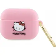 Sourcing Hello Kitty Hkap3Dkhsp Airpods Pro vāciņš rozā/rozā Silikona 3D Head Cover pink/pink Silicone