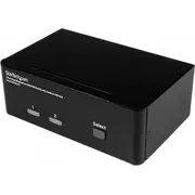 Startech Switch Kvm transformators ar 2 portiem Sv231Dpddua2 Transformator portami