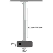 Techly projektora turētājs 50-77Cm 15Kg Silver 301580 Uchwyt do Srebrny