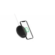 Swissten 22055504 Lādētājs mobilajām ierīcēm viedtālrunim Melns mainīgs pašreizējais bezvadu uzlādes ātra iekšējā uzlāde Do Smartfon Czarny przemienny Bezprzewodowe Szybkie