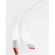 Techonic Usb-A  Usb-C Usb Kabelis balts 5903396133022 Kabel Usb Usb-A Usb-C