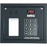 Triton Laskomex Cp-2502Nr melns audio panelis ar mini nomnieku sarakstu un Rfid atslēgu lasītāju Czarny Panel czytnikiem kluczy