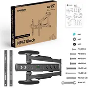 Tv komplekts Acc Wall Mount /40-75 /Black Np47-B Onkron 4603728442075 Set /40-75/Black