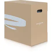 Ubiquiti-Cmr baltais kabelis 305 M U/Utp Utp Ubiquiti Uacc-Cable-C6A-Cmr kabel sieciowy Cat6A
