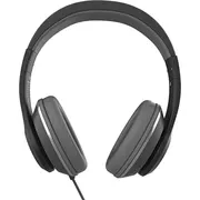 Verbatim austiņas 30198 austiņas/austiņas vadu galvas saite Mūzika/Darba dienās Usb Type-C melns Przewodowa Opaska na powszedni Czarny