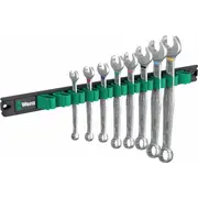 Wera 9642 magnētiskā sloksne 6003 Joker Imperial 1. 5 gab. uzgriežņu atslēga Kombinēto atslēgu komplekts. Magnetic strip pieces. wrench combination set. imperial
