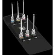 Wera Zyklop 1/2 Torx Hf ligzdu komplekts ar turēšanas funkciju 050042110010 Zestaw kluczy nasadowych przytrzymywania