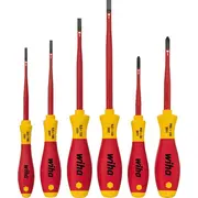 Wiha skrūvgriežu komplekts Softfinish elektriskais slimFix rievojums. Phillips. 6 gab 38362 Zestaw electric