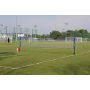 Yakimasport Volejbola komplekts. volejbola komplekts dabīgam zālienam Zestaw do siatkonogi. siatkonoga na