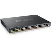 Zyxel Xmg2230-52Hp pārvaldīts L2/L3 2.5G Ethernet 100/1000/2500 Poe atbalsts 1U melns Czarny