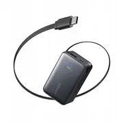 Anker Nano Power Bank 10K, 45W, Built-In Retractable Usb-C Cable  A1638H11 194644209599