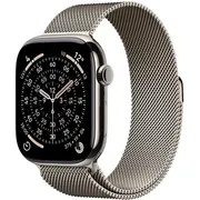 Apple Watch Series 11 Gps  Cellular 42Mm Natural Titanium Case with Milanese Loop Mf8P4Zr/A 0195950629422 Q502-0Aj