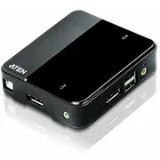 Aten 2-Port Usb 4K Dp/Audio Kvm  Cs782Dp 4719264643644 Nuatnkv2Pcs782D