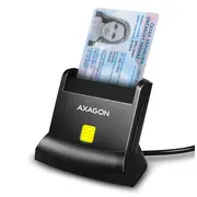 Axagon  Universal desktop Usb contact Smart/Id and Sd/Microsd/Sim card reader Cre-Sm2 8595247904300