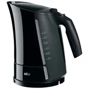 Braun  Kettle Wk 300 Standard 2200 W 1.7 L Plastic 360 rotational base Black Wk300 4210201657576