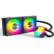 Chłodzenie wodne Montech Hyper Flow Argb Aio Wasserkühlung, Black - 240 mm  B 4710562740820